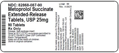 Label (82868 087 90   Rev A 09 25 Nhc)